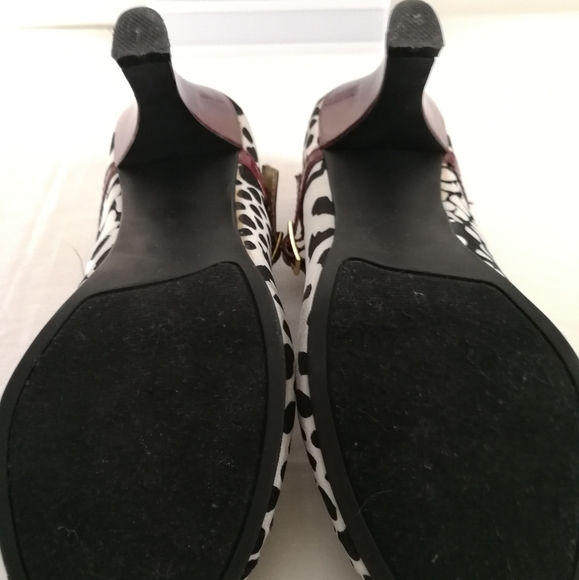Madden Girl AnimalPrint OpenToe MaryJane heels - Picture 5 of 8